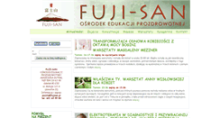 Desktop Screenshot of fujisan.pl