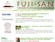 Tablet Screenshot of fujisan.pl